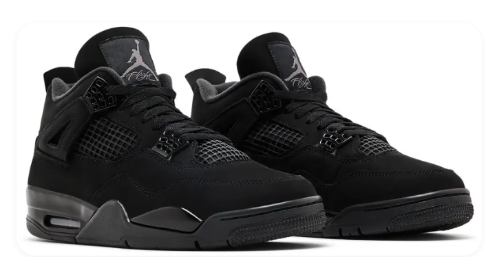 Jordan 4 Retro 'Black Cat' 2025 — CU1110-010
