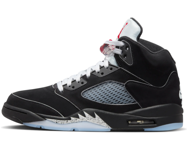Air Jordan 5 Retro OG 'Black Metallic Reimagined' (2025) — HF3975-001