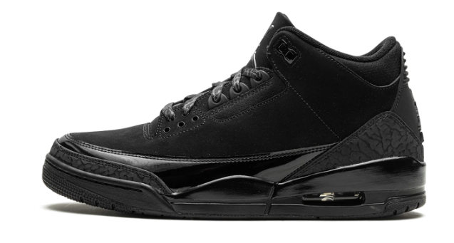 Air Jordan 3 “Black Cat” (2025) — CT8532-001