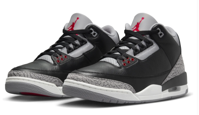 Air Jordan 3 OG “Black Cement” (2024) — DN3707-010
