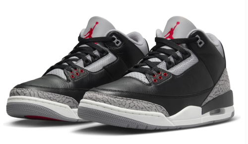 Air Jordan 3 OG “Black Cement” (2024) — DN3707-010