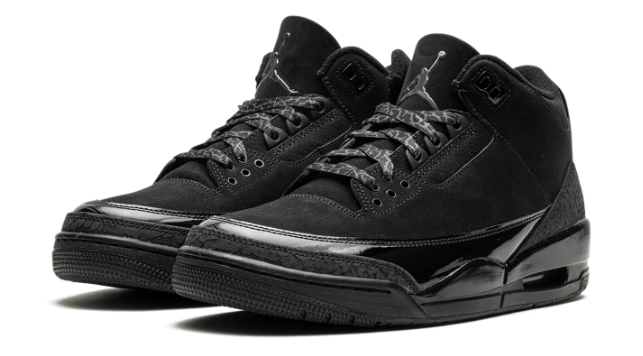 Air Jordan 3 “Black Cat” (2025) — CT8532-001