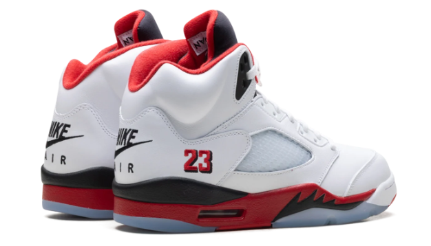 Air Jordan 5 Retro 'Fire Red / Black Tongue' (2025) — HQ7978-101
