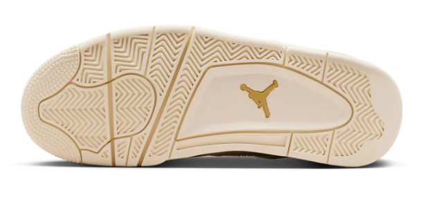 (WMNS) Air Jordan 4 Retro 'Metallic Gold' AQ9129-170