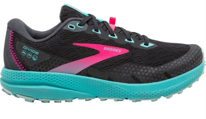 Brooks Divide 3 — Women's Trail Running Shoes (Black)