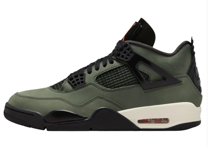 Air Jordan 4 x Undefeated 'Deep Green' 2025 — IB1519-200