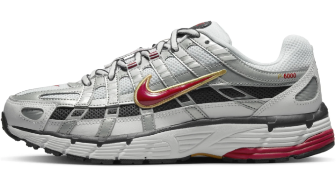 (WMNS) Nike P-6000 CNPT 'Metallic Silver Red' BV1021-101
