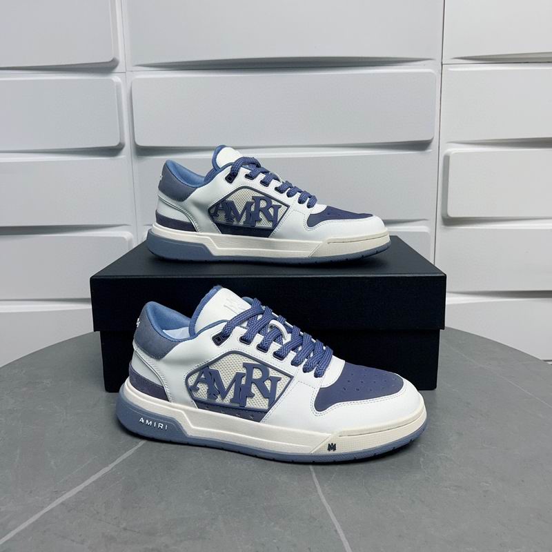 Amiri Classic Low Sneaker — White / Navy