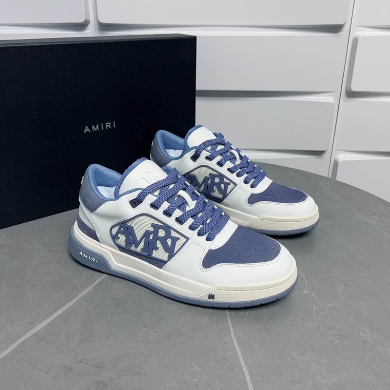 Amiri Classic Low Sneaker — White / Navy
