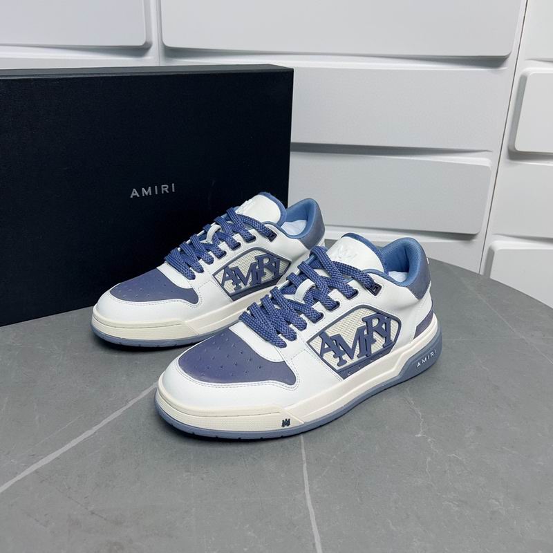 Amiri Classic Low Sneaker — White / Navy