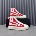 Amiri Bones Court High Sneaker — Red
