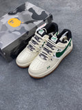BAPE STA × Nike Air Force 1 Low — Cream & Green | EU Sizes 36–45