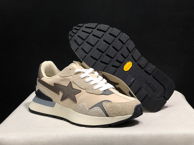 BAPE Road STA — Cream & Grey | EU Sizes 36–45