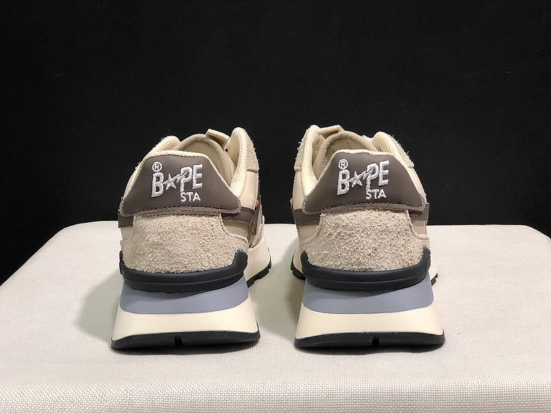 BAPE Road STA — Cream & Grey | EU Sizes 36–45