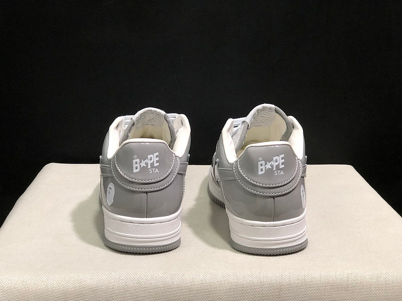 BAPE STA — Grey & White | EU Sizes 36–45