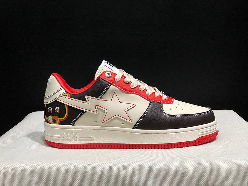 BAPE STA × Dragon Ball Z — Cream, Black & Red | EU Sizes 36–45