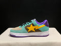 BAPE x Marvel BAPE STA Low | Teal / Brown / Yellow / Purple