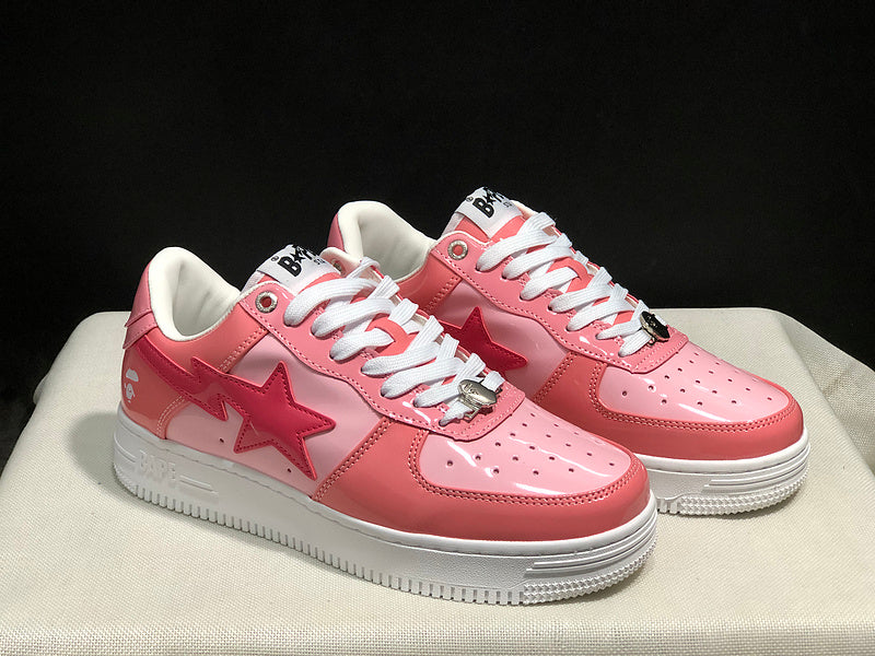 BAPE STA Low-Top Sneakers — Pink