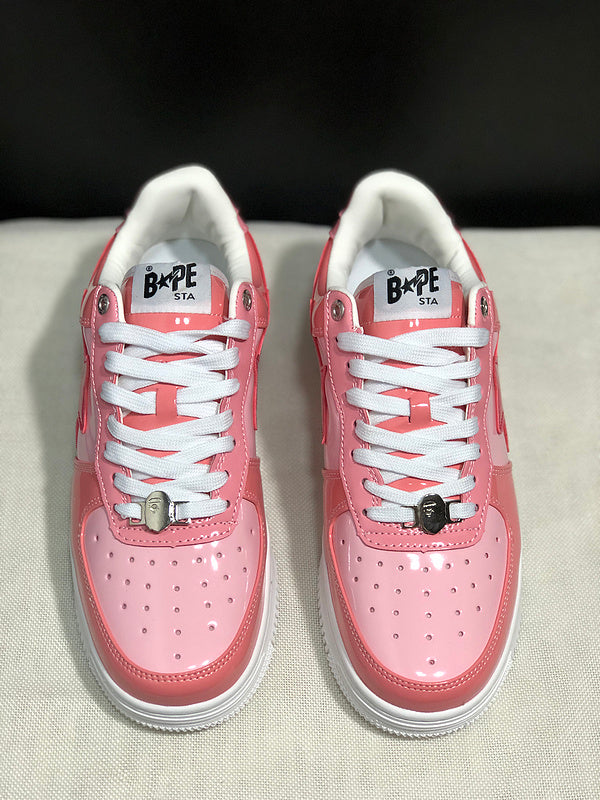 BAPE STA Low-Top Sneakers — Pink