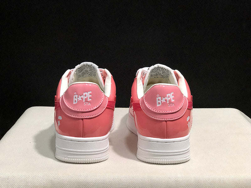 BAPE STA Low-Top Sneakers — Pink