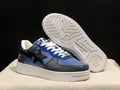 BAPE STA — Royal Blue & Black Patent Leather | EU Sizes 36–45