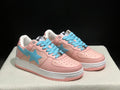 BAPE STA — Pink & Baby Blue Leather | EU Sizes 36–45