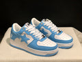BAPE STA — Sky Blue & White Leather | EU Sizes 36–45