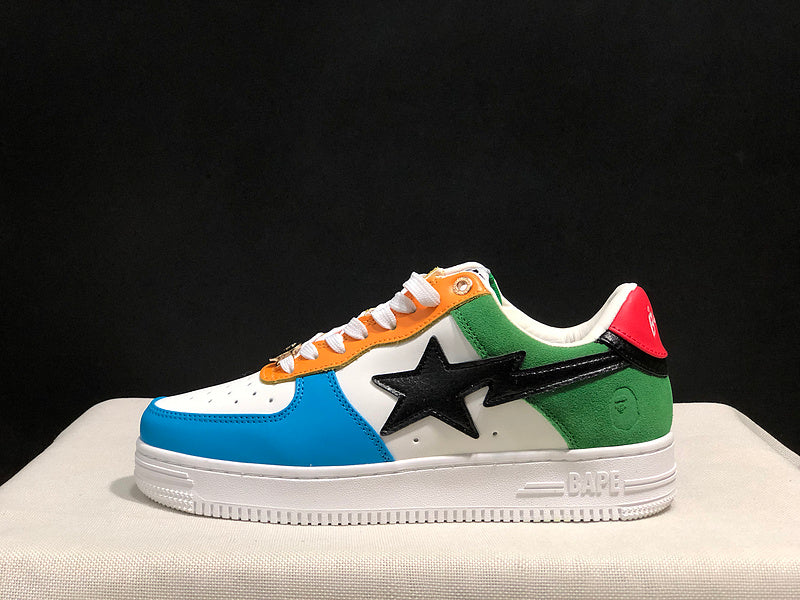 BAPE STA — Multicolor Leather | EU Sizes 36–45