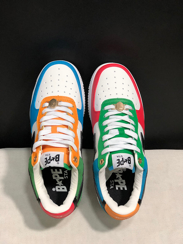 BAPE STA — Multicolor Leather | EU Sizes 36–45