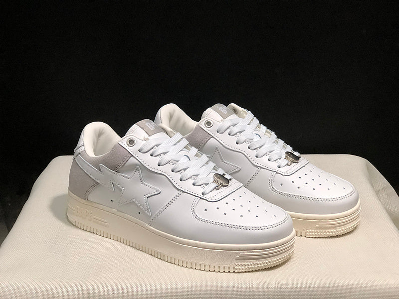 BAPE STA — Triple White | EU Sizes 36–45