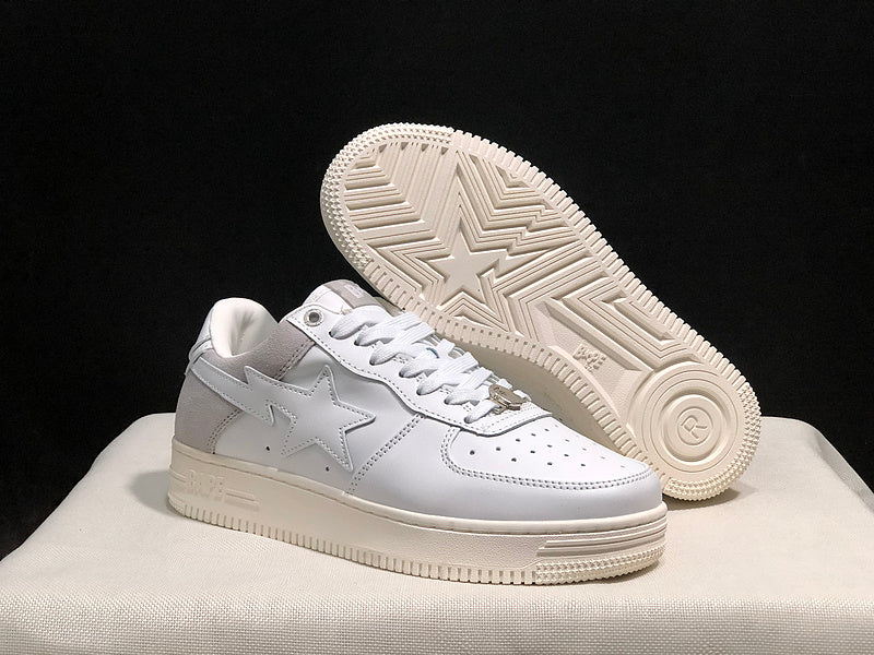 BAPE STA — Triple White | EU Sizes 36–45