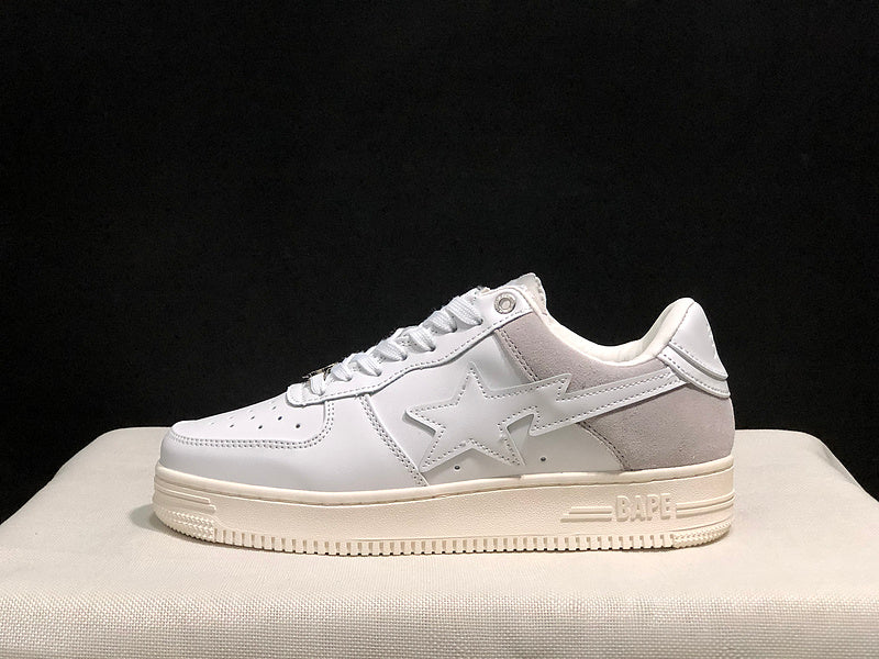 BAPE STA — Triple White | EU Sizes 36–45