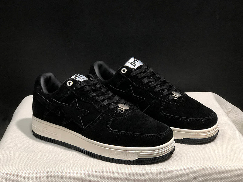 BAPE STA — Black Suede | EU Sizes 36–45