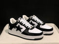 BAPE STA — Black & White Patent Leather | EU Sizes 36–45