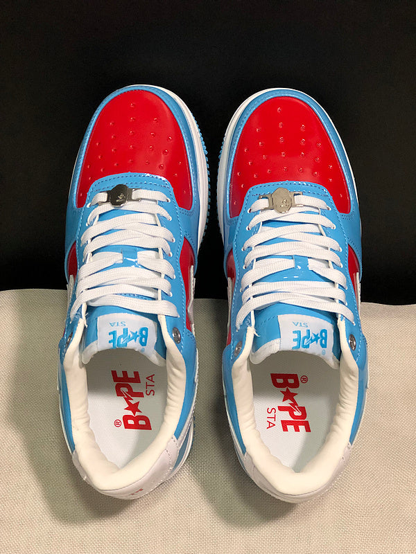 BAPE STA x Marvel — Sky Blue & Red | EU Sizes 36–45