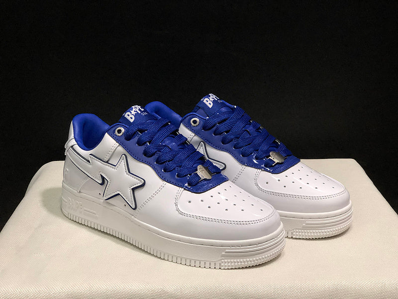 BAPE x Marvel BAPE STA Low | White / Royal Blue