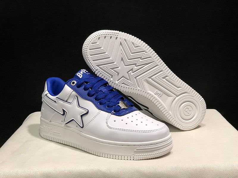 BAPE x Marvel BAPE STA Low | White / Royal Blue