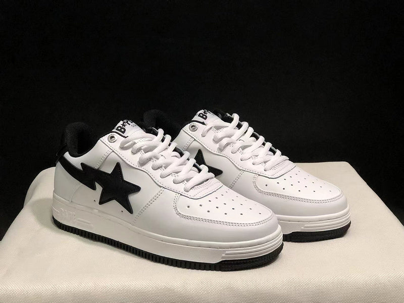 BAPE STA — White & Black | EU Sizes 36–45