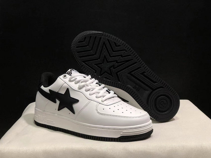 BAPE STA — White & Black | EU Sizes 36–45