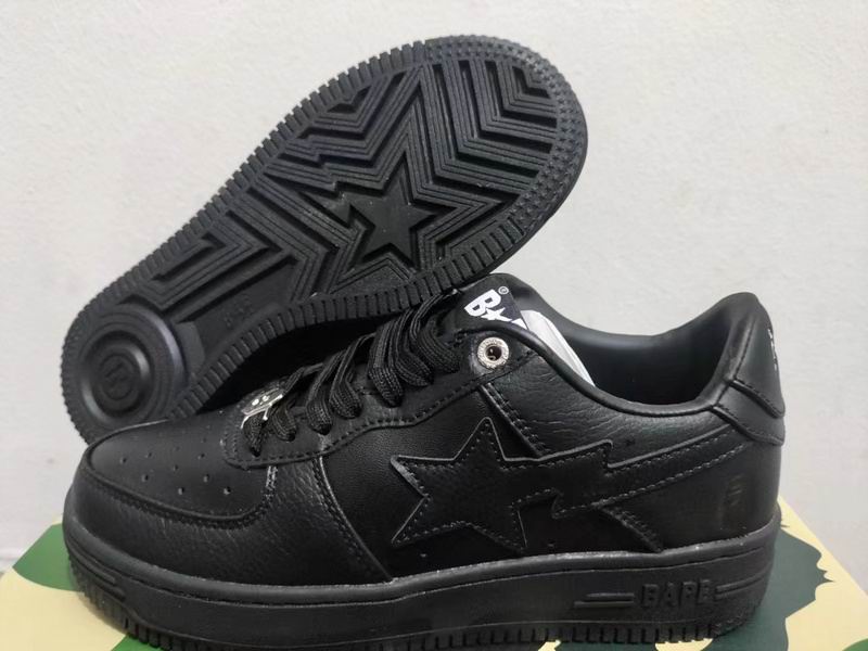 BAPE STA Low 'Triple Black' | EU 36–46