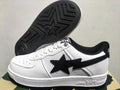 BAPE STA Low 'White/Black' Leather | EU 36–46