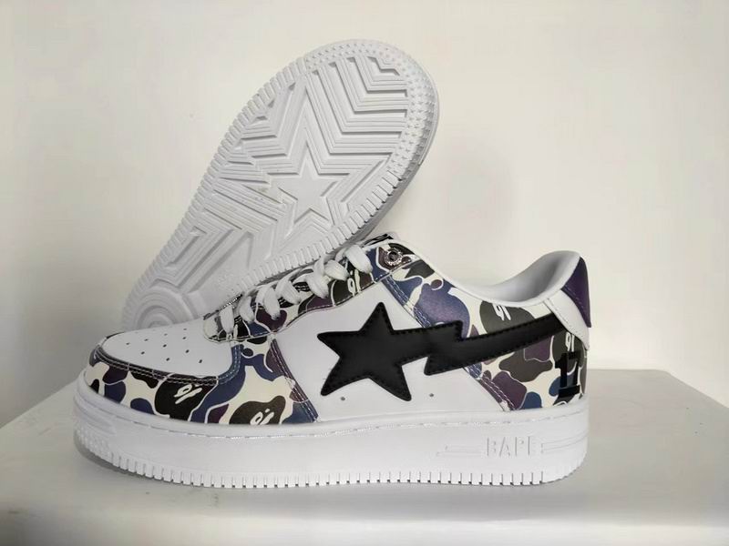 BAPE STA Low 'ABC Camo' Purple Sneakers | EU 36–46