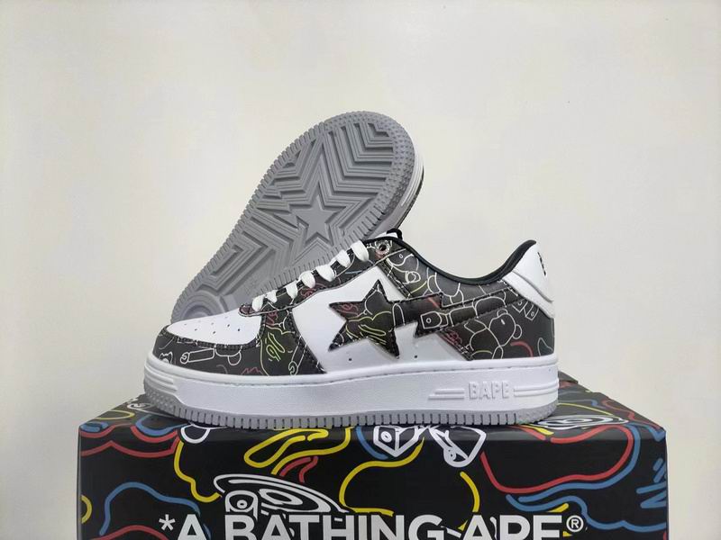 BAPE STA — Baby Milo All-Over Print Black | EU Sizes 36–46