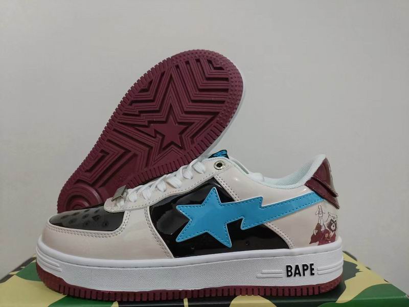 BAPE STA Low Sneaker | Multi-Colorway Collab Edition