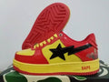 BAPE STA Low x Marvel 'Iron Man' Red Yellow Black | EU Sizes 36–46