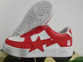 BAPE STA Low 'Red White' | EU Sizes 36–46