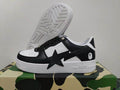 BAPE STA Low 'Black White' | EU 36–46