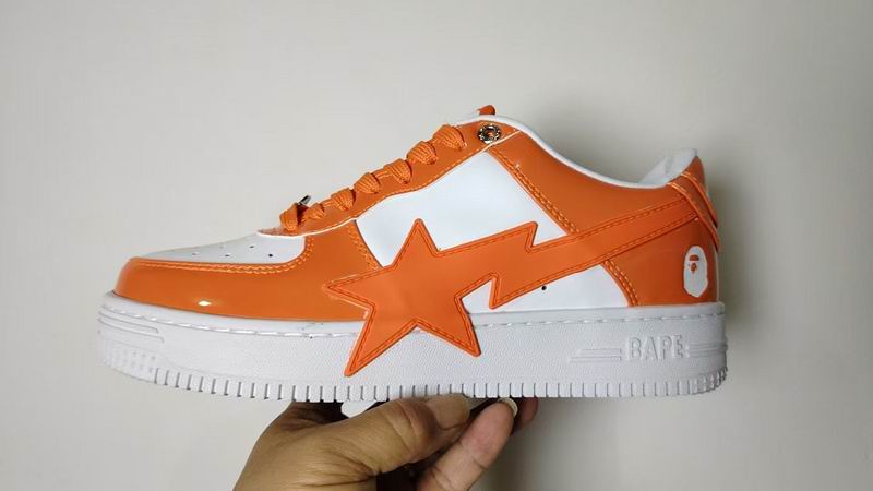 BAPE STA Low 'Orange White' | EU 36–46