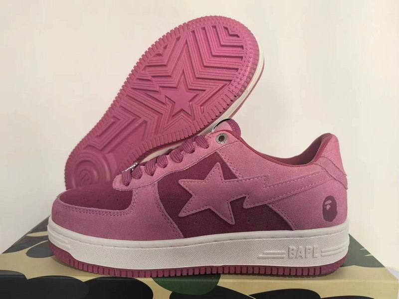 BAPE STA Low 'Pink Suede' | EU 36–46
