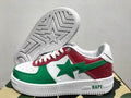 BAPE x Marvel BAPE STA Low | White / Green / Red